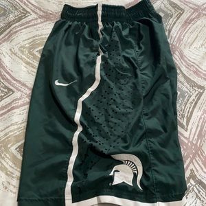 Nike Michigan State Basketball Shorts